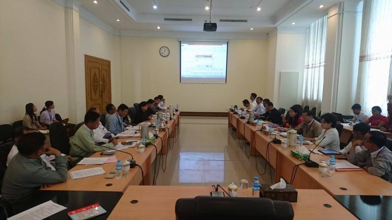 Second law drafting meeting with Government, the commission on assessment of leagal affairs and special issues, Union Parleiment and Civil Society Organization