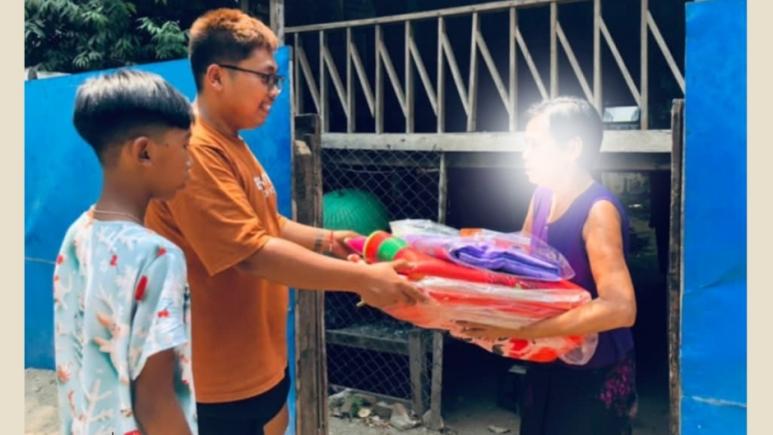 ငလျင်ဒဏ်ခံစားနေရသော စစ်ကိုင်းတိုင်းသို့ ပြည်ကြီးခင်အသင်း သွားရောက်လှူဒါန်းခြင်း (ဒုတိယအကြိမ်)