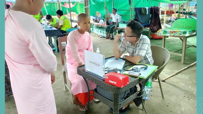 ငလျင်ဒဏ်ခံစားခဲ့ရသော စစ်ကိုင်းတိုင်းဒေသကြီး၊ စစ်ကိုင်းမြို့တွင် mobile clinic ကျန်းမာရေးစောင့်ရှောက်မှုပေးခြင်း (Batch 4)