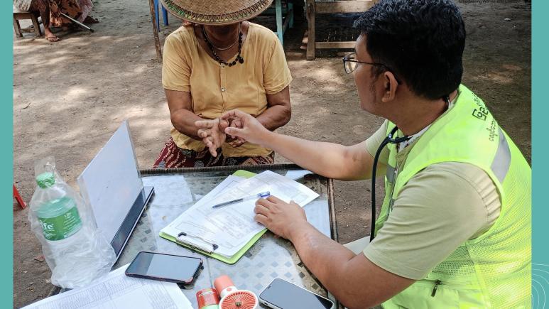 ငလျင်ဒဏ်ခံစားခဲ့ရသော စစ်ကိုင်းတိုင်းဒေသကြီး၊ စစ်ကိုင်းမြို့တွင် mobile clinic ကျန်းမာရေးစောင့်ရှောက်မှုပေးခြင်း (Batch 4)