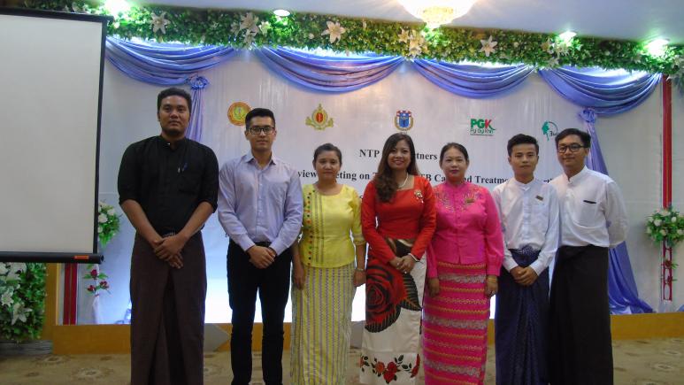 Group Photo of Pyi Gyi Khin MDR-TB Team 