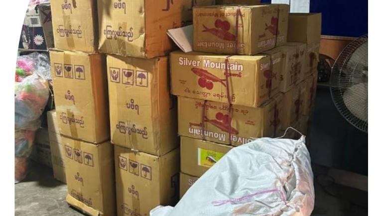 Donation to Earthquake Affected People in Mandalay, mandalay Region