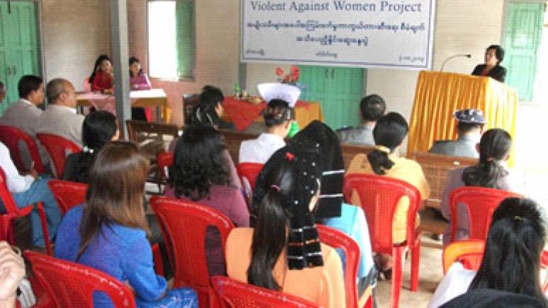 Advocacy meeting local authority, stakeholder for the Project activities at Pin TaYa women friendly centre. ( VAW project at Pin Ta Ya Township) 