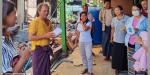 Donation to Earthquake Affected People in Pyimana, Nay Pyi Taw